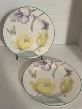2 Epoch Garden Walk Salad Plates