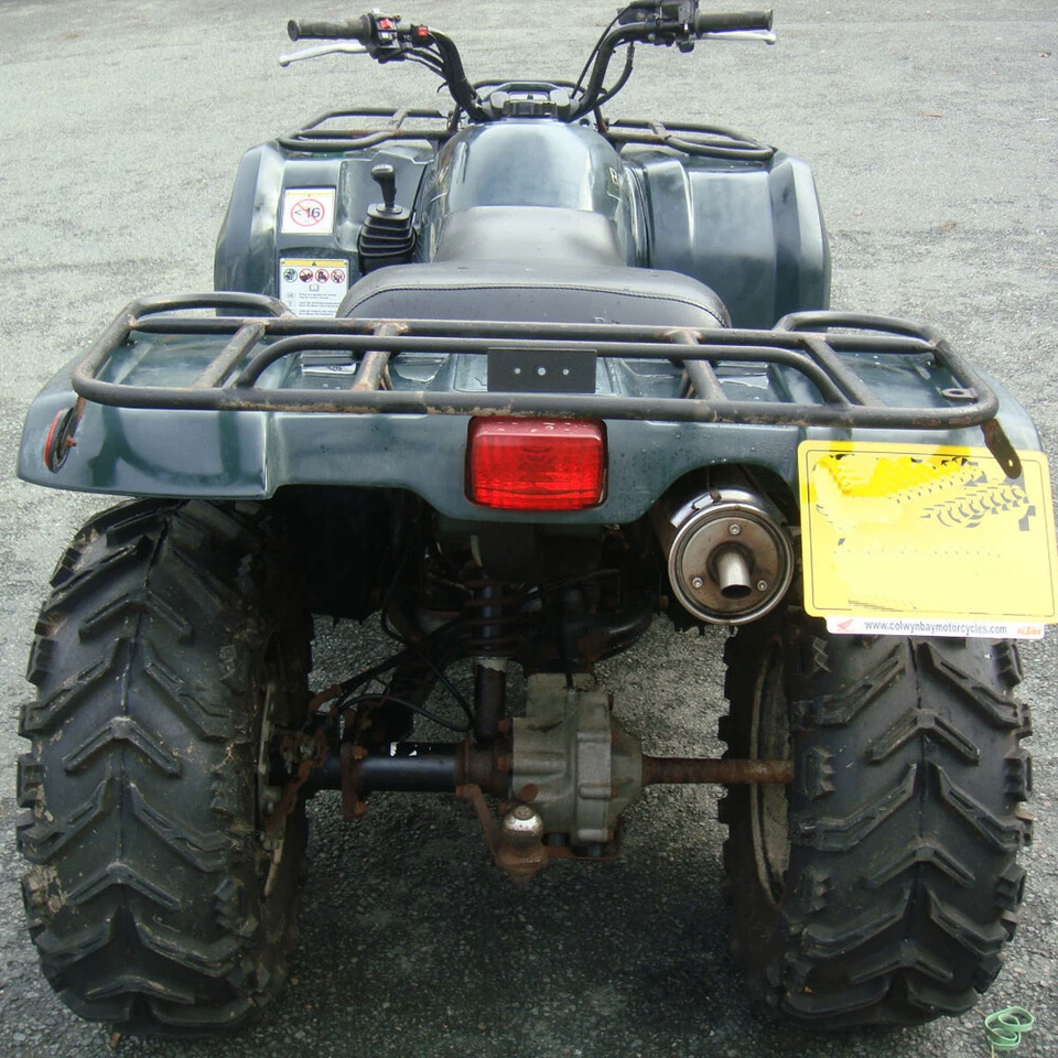 Red Tail Light Taillight Lens For Yamaha Grizzly 125 YFM125G 2004 2005 2006-2013 Foto 4 de 4