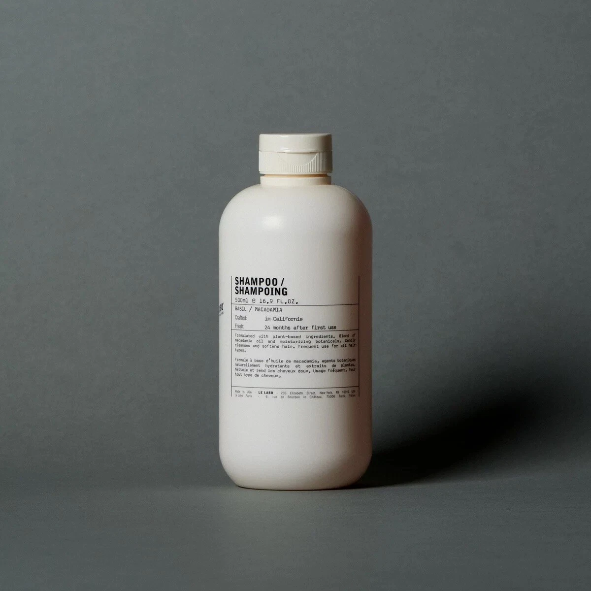 Le Labo Shampoo Basil Macadamia 16.9oz 500ml