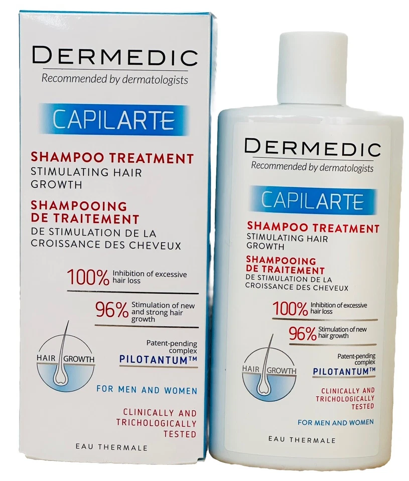 Dermedic CAPILARTE Stimulating Hair Growth Treatment Shampoo 300ml-For Men&Woman
