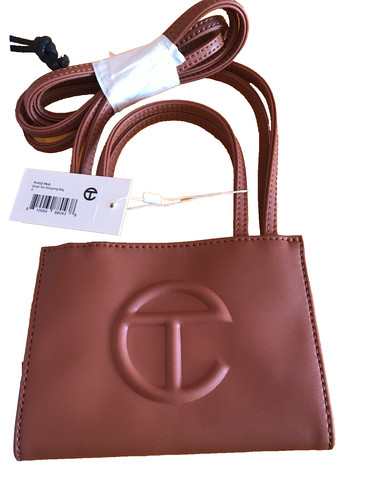 Telfar Brown SMALL Crossbody Hobbo Shopping Bag NWT