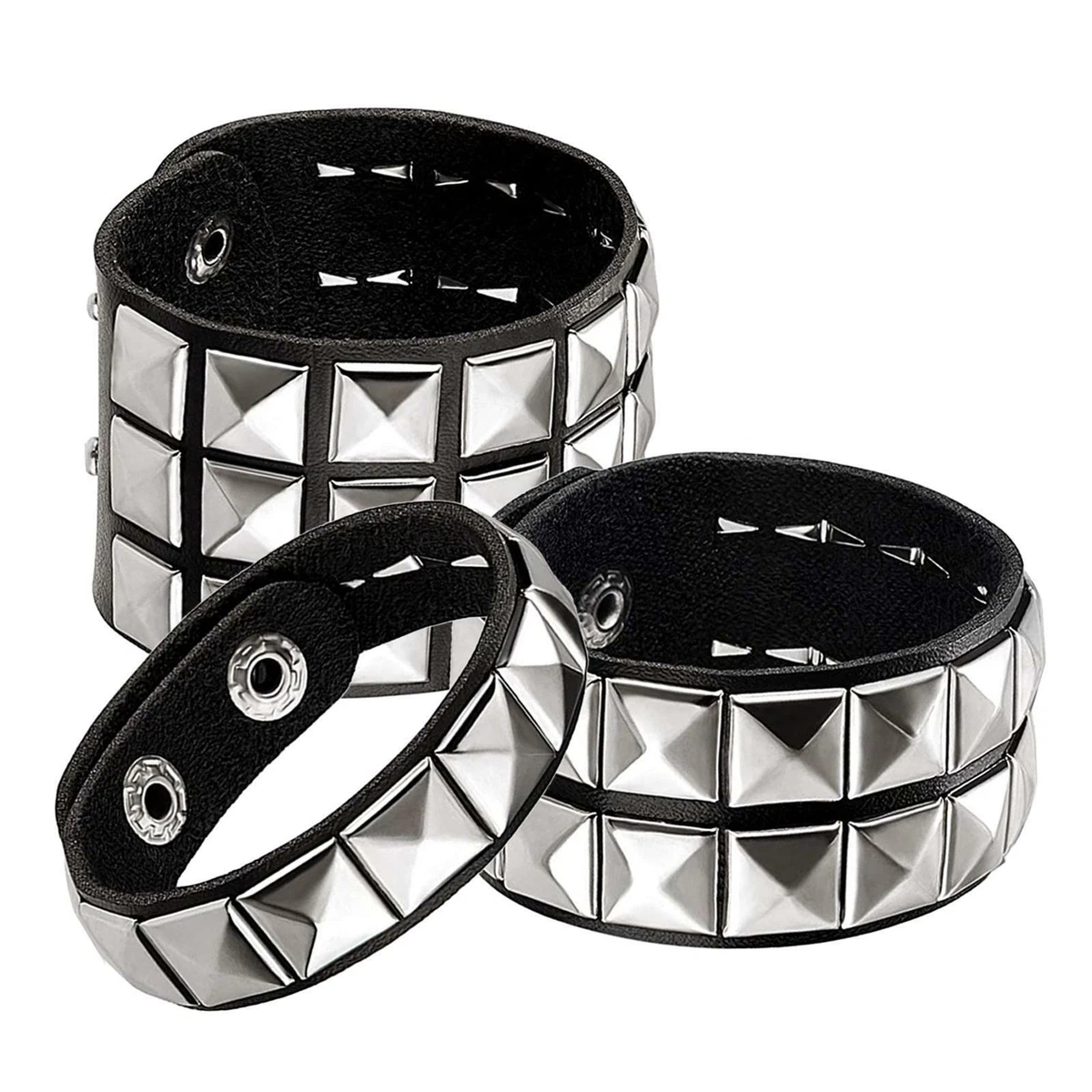 Studded punk best sale bracelet