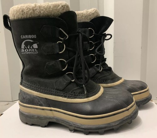 SOREL CARIBOU WINTER SNOW BOOTS WITH 