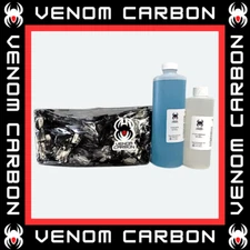 1" Chopped Carbon Resin Kit: 1 lb (making FORGED composites)