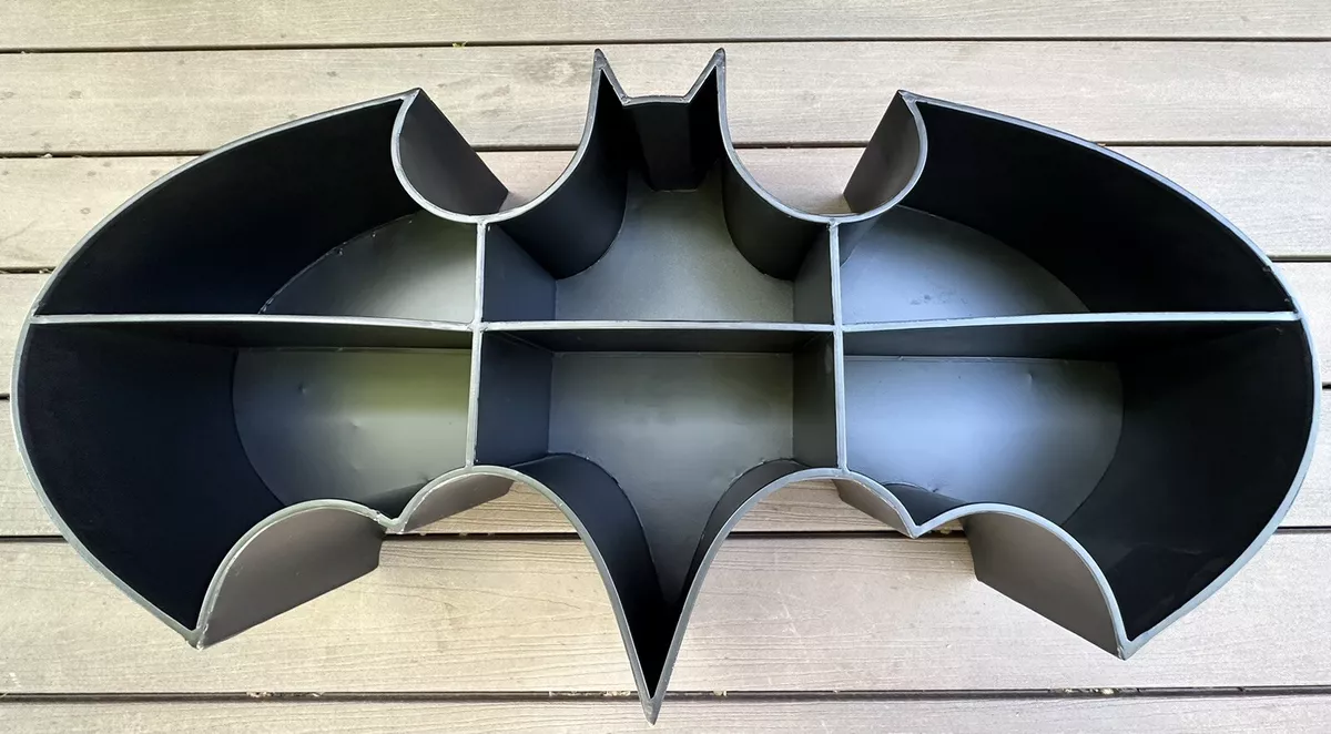 POTTERY BARN Iron BATMAN Wall Shelf