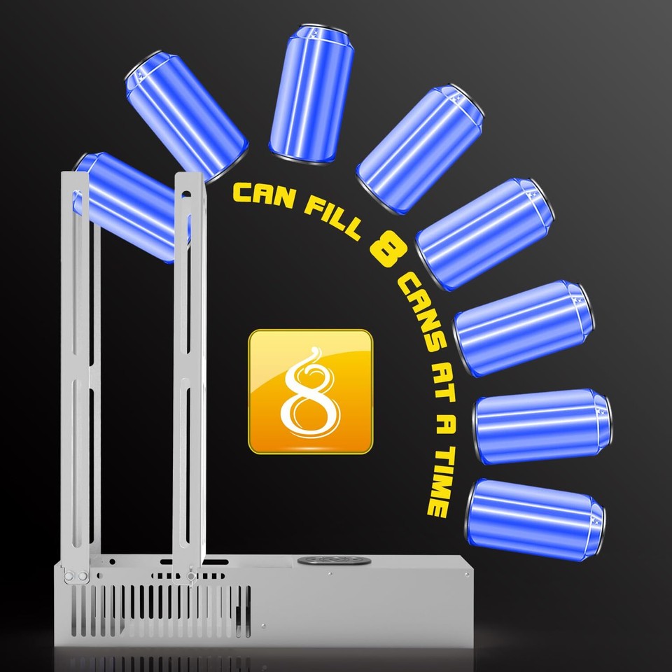 Electric Can Crusher, Automatic can crushers, 8oz&12oz&16oz Aluminum