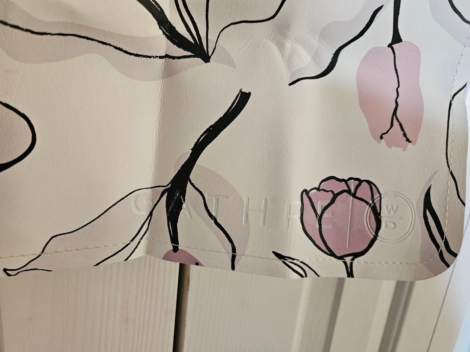 Gathre Micro Todo Uso Cuero Alfombrilla Cambiador Estampado Flor Retirado Foto 3 de 4