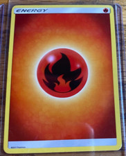 Pokémon TCG Card Fire Energy 2017 Pokemon Sun & Moon Lightly Played