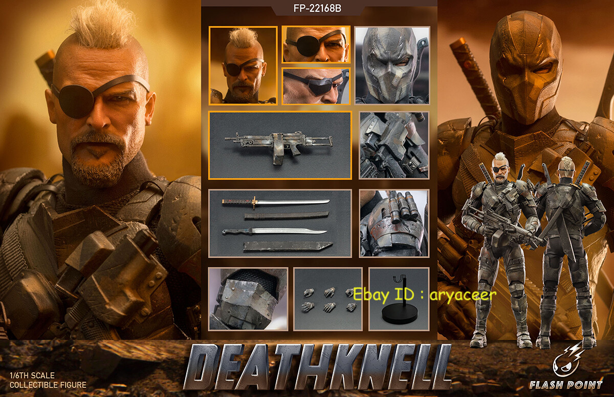 アメコミ Flash Point Studio 1/6 Deathknell Presell Flash Point Studio 1/6 Deathstroke Death Knell B Ver
