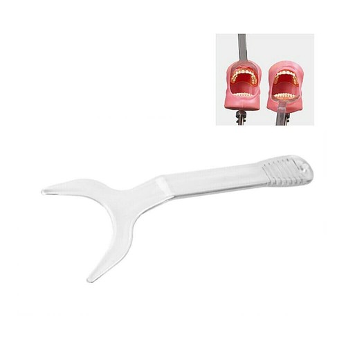 Fotografia intraorale dentale guancia labbro retrattore trasparente orto bocca apri grande - Foto 3 di 5