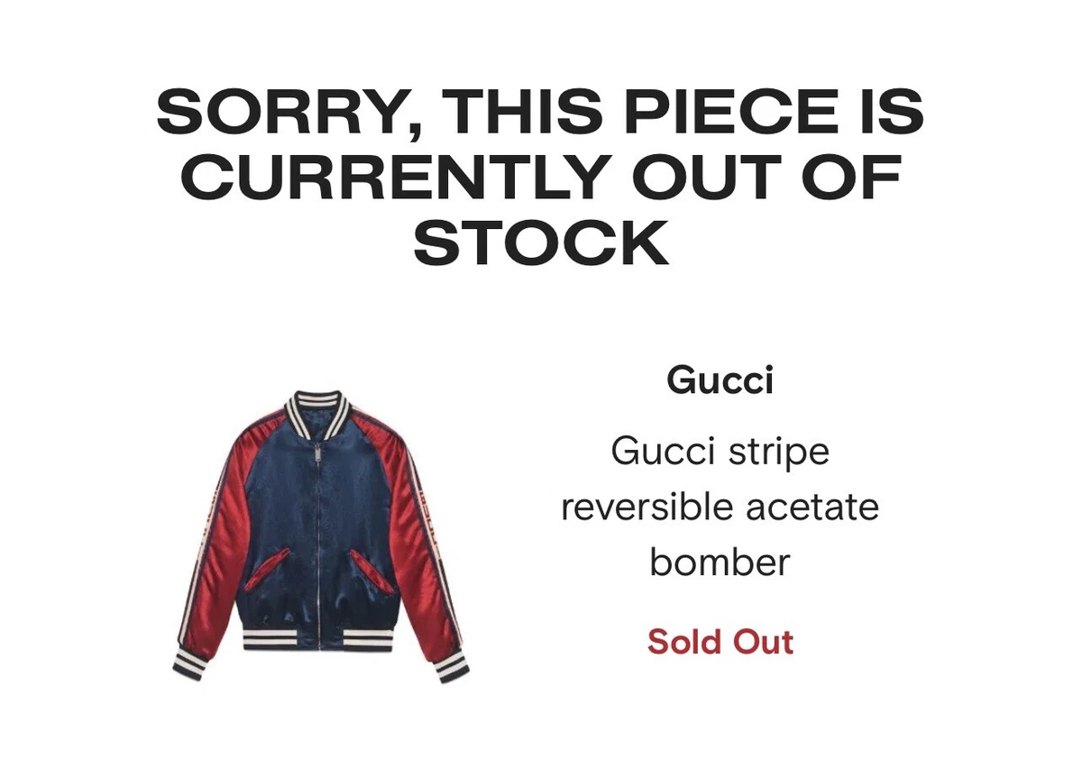 pære Traktat dateret Gucci Reversible acetate bomber jacket Size IT48/US M RRP $2,900 | eBay