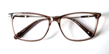 SPERRY HALI C01 BROWN CLEAR AUTHENTIC UNISEX FULL RIM EYEGLASSES FRAME 54-15-135