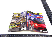 Authentic Project Gotham Racing 2 Original Xbox Artwork Only No Game