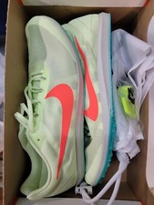 Nike Zoom Rival D Track Racing Spikes Barely Volt Green Men's Size 13 907566-700