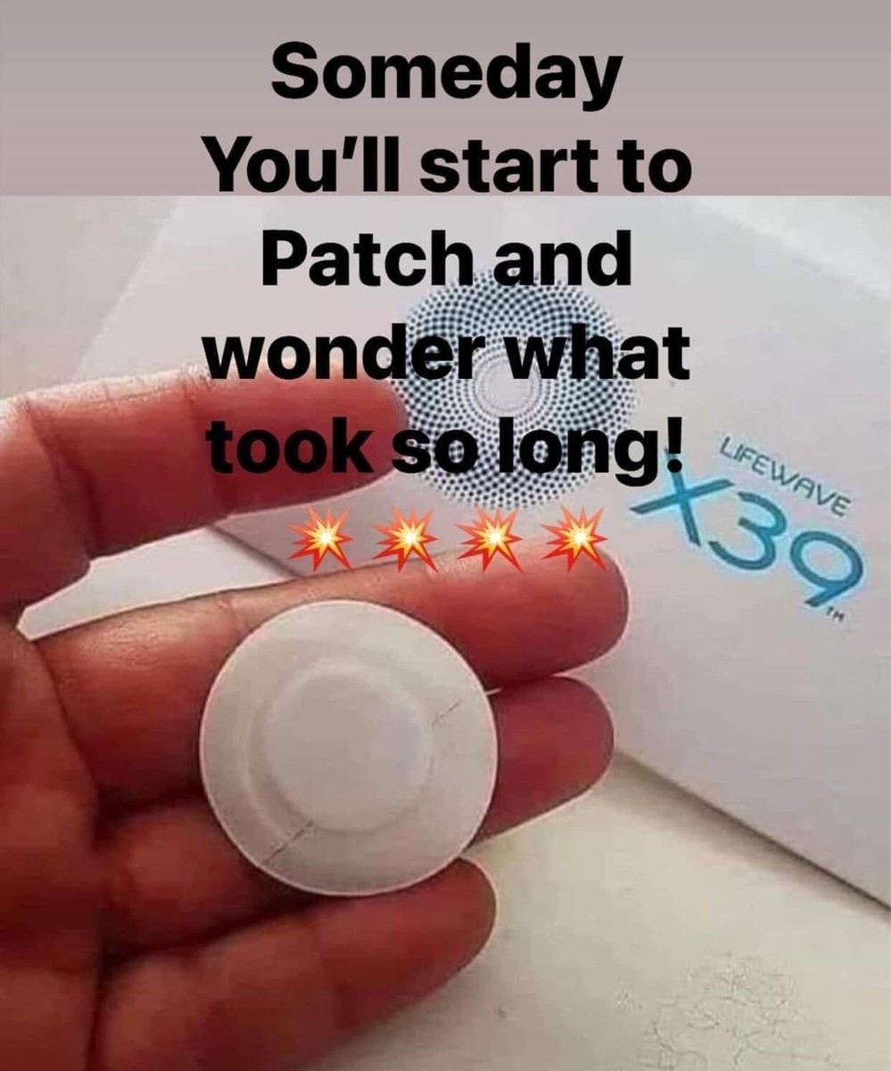 2 LIFEWAVE X39 Patches -60 Patches- Elevate, Activate, Regenerate