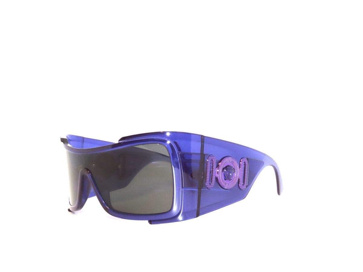 Versace Women's VE4452-541987-55 Fashion 55mm Transparent Purple Sunglasses  | eBay