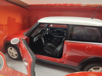 Dickie Toys 1/18 Mini Cooper Plastic Model Car Red Boxed | eBay