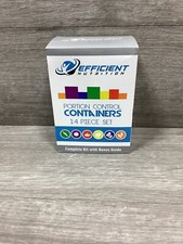 Efficient Nutrition Portion Control Containers - 14 Piece Set Complete Kit