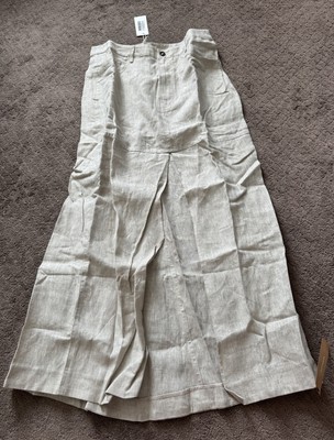 Reformation 'Tazz' Maxi Natural 100% Linen Skirt Sz 10 $198
