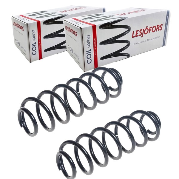 2X LesjÖFors Fahrwerksfedern Hinten Passend FÜR Ford B-MAX Links+Rechts-image