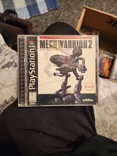 MechWarrior 2 (PS1 Sony PlayStation 1, 1996) Complete w/Manual; Tested & Works!