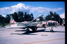 BG315 ORIGINAL K64 AIRCRAFT SLIDE: Greece AF Lockheed T-33A 58646/TR-646