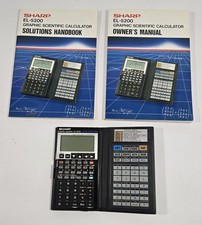 Sharp EL-5200 Graphing Super Scientific Calculator w/ Manual - Flawless