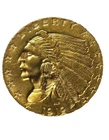 1912 $2.50 Indian Head USA Gold Coin