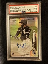 Topps Chrome Update Decade's Next Luis Robert #DNC-LR Rookie Auto PSA 9