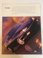 Hyundai 1998 Vintage Print Ad Advert pa45