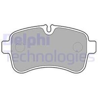 Delphi BremsbeläGe Hinten FüR Iveco Daily Vi Pritsche/Fahrgestell