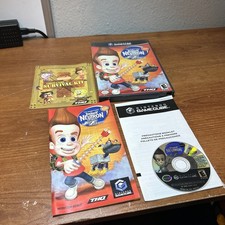 Adventures of Jimmy Neutron Boy Genius Jet Fusion Nintendo GameCube CIB Tested