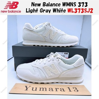 New Balance WMNS 373 Light Gray White WL373SJ2 Women's Size