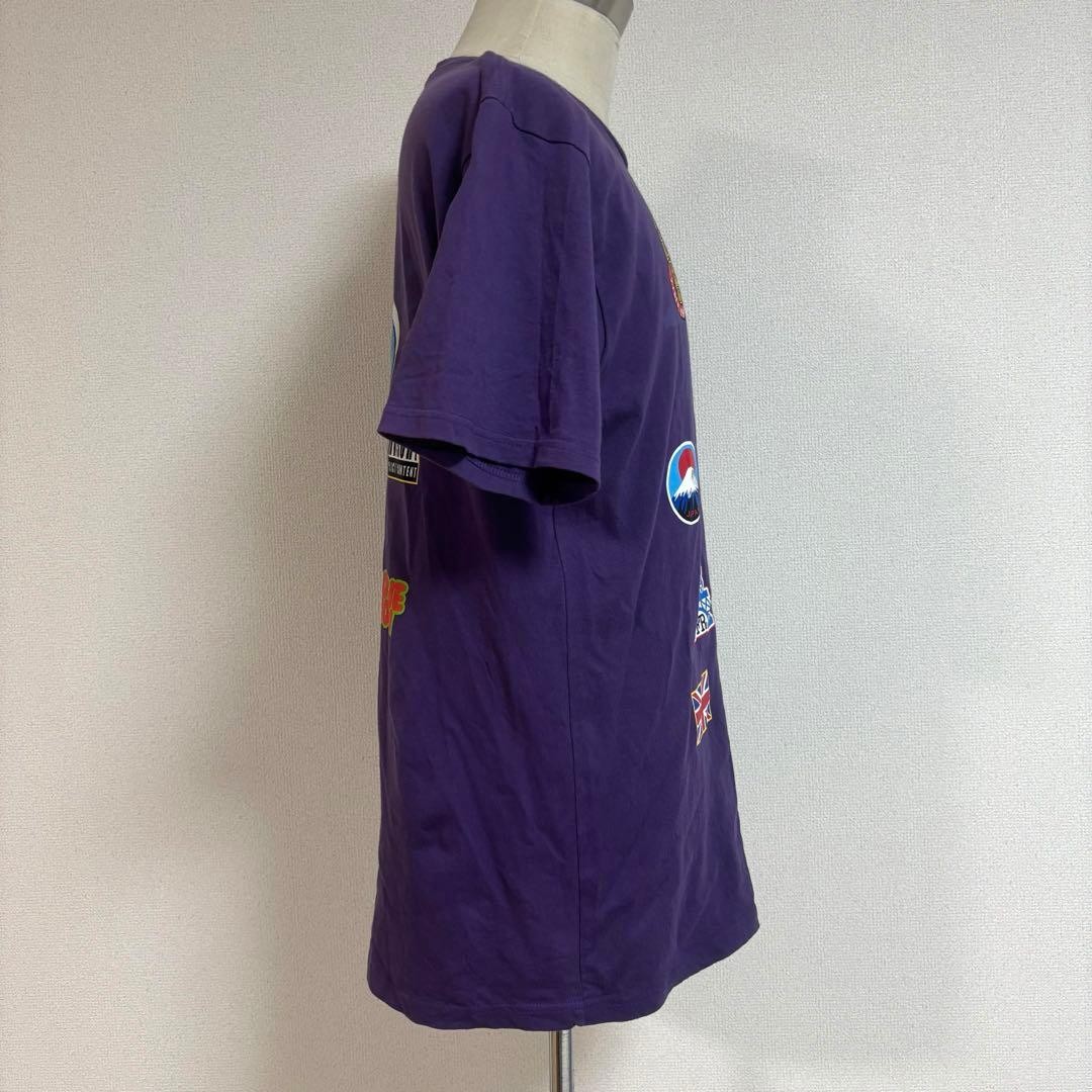 STUSSY World Tour double-sided print T-shirt thumbnail 5