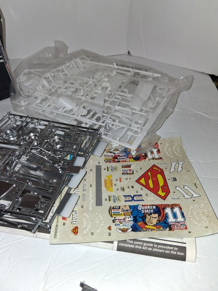 Superman Sprint Car Stock Car Plus Zerex Thunderbird Revell- Monogram 1 ...