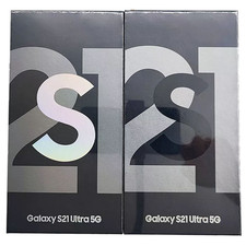 NEW SEALED BOX SAMSUNG GALAXY S21 ULTRA 5G SM-G998U 128GB/256G FACTORY UNLOCKED