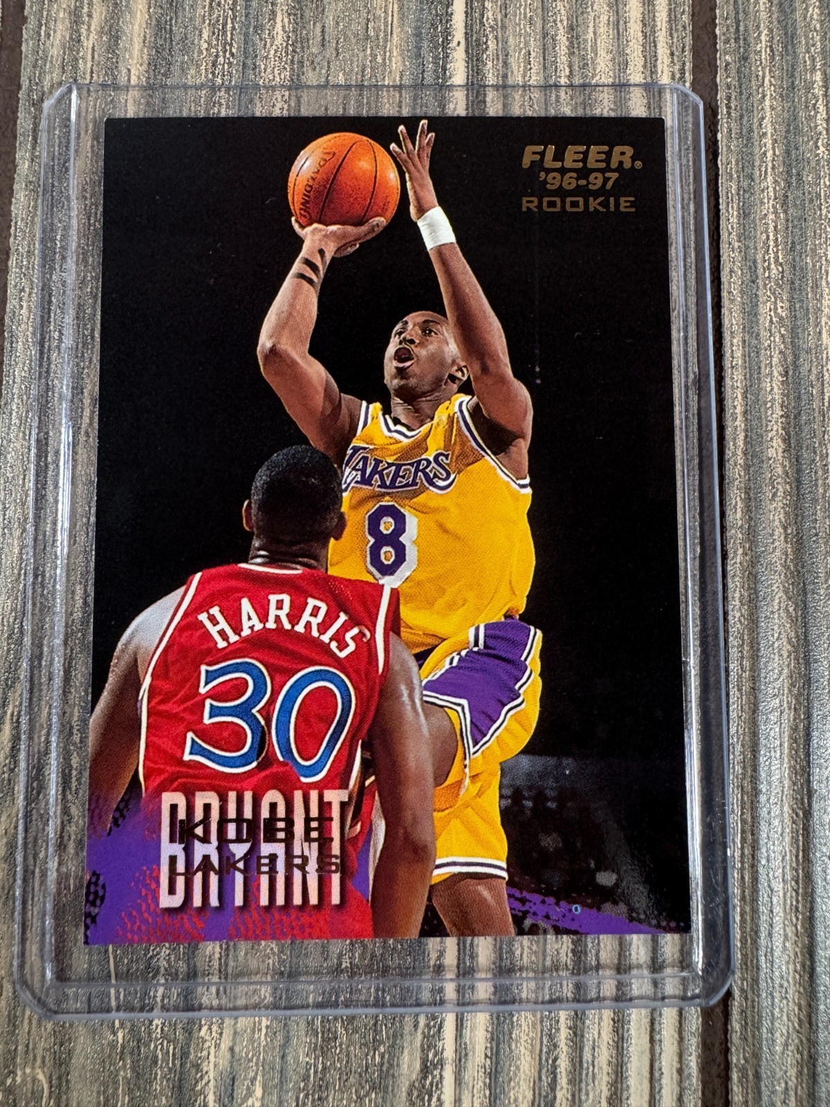 1996-97 Fleer - Kobe Bryant #203 (RC)