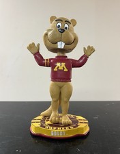 RARE / HTF - University of Minnesota Golden Gophers Goldy Mascot Bobblehead
