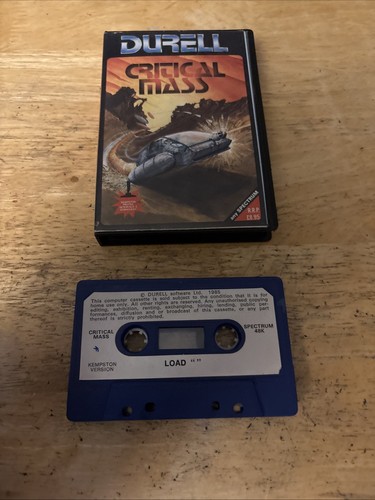 Critical Mass ZX Spectrum 48K - Durell - Rare!! - Picture 1 of 5