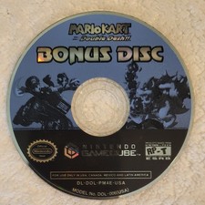 Mario Kart Double Dash Bonus Disc Nintendo GameCube Tested & Works Disc Only