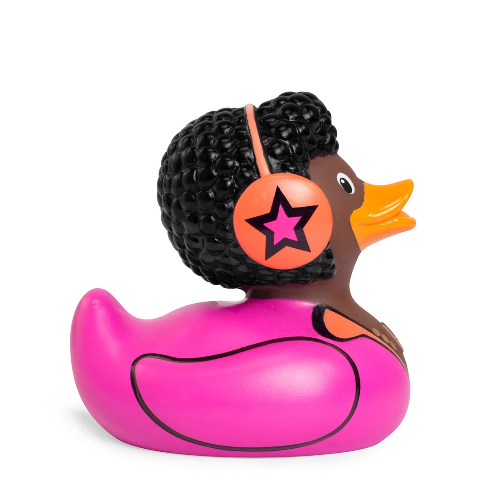 Bud Rubber Duck Deluxe Dj 10cm Collectable Bath Toy Ducks Fun Novelty Gift