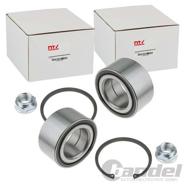 2X NTY RADLAGER-SATZ Vorne Passend FÜR Honda CR-V HR-V Links+Rechts | KLP-HD-029-image