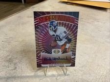 DENVER BRONCOS GREAT RICK UPCHURCH AUTOGRAPH CARD-SUPERLATIVES ILLUSION 9/49 SSP