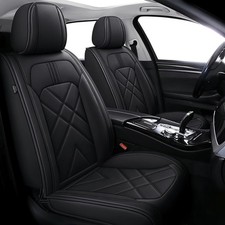 Faux Leather 2-sits Front Seat Covers Car Cushion For Jeep Liberty 2002-2012