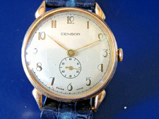 Orologio CENSOR Anni ’40 raro e unico VINTAGE vero NOS HERITAGE Suisse Made