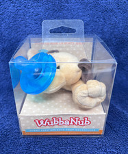 WubbaNub Pacifier, Brown Puppy, 0-6 Months New in BOX NIB