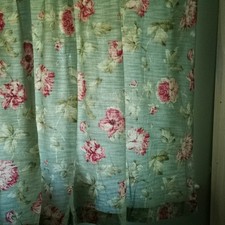 Ashley Wilde Group Lined Floral Curtains Two Sets .60 Inches Wide X50