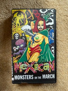 Mexican Monsters on the March VHS Rare Horror Something Weird Video