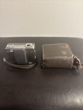 Ansco Memo II Automatic 35mm Film Half Frame Camera with Lens Cap  Strap  Case