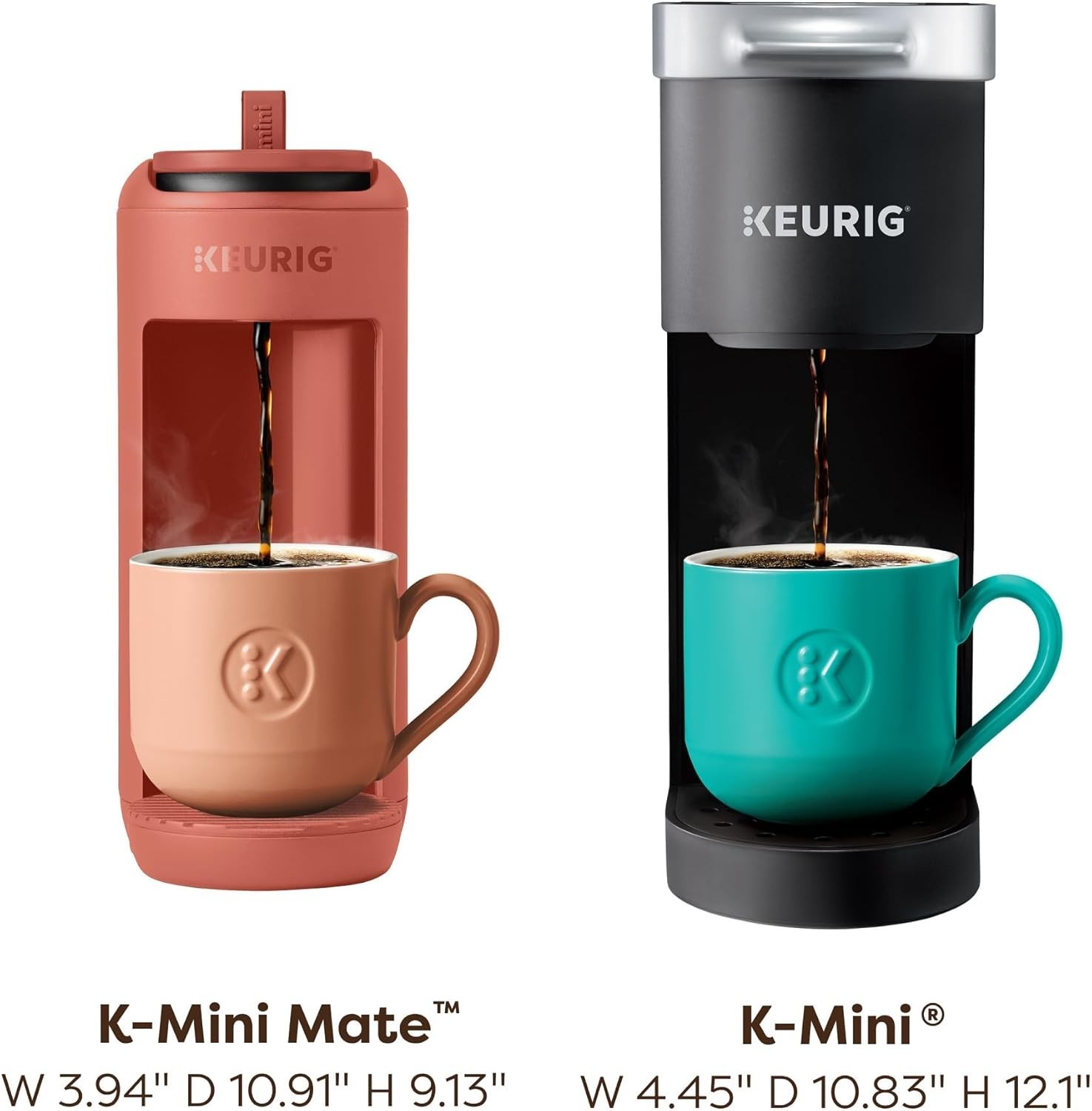 Keurig K-Mini Mate Single Serve K-Cup Pod Coffee Maker, Brews up to 12 Oz Cup